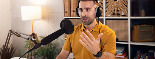 Starting a Podcast: A Great Skin is to Look Confident