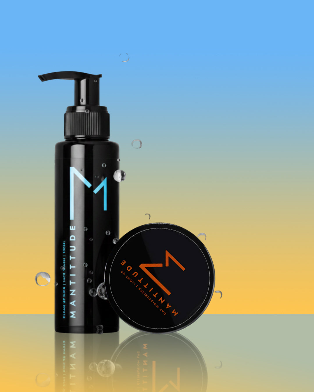 Bamboo Charcoal Facewash + Oil Free Face Moisturiser