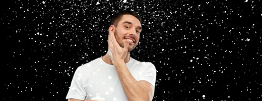 winter skincare for men