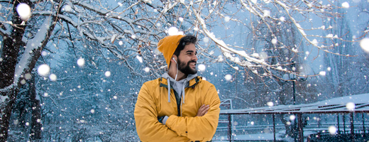 winter skincare for men