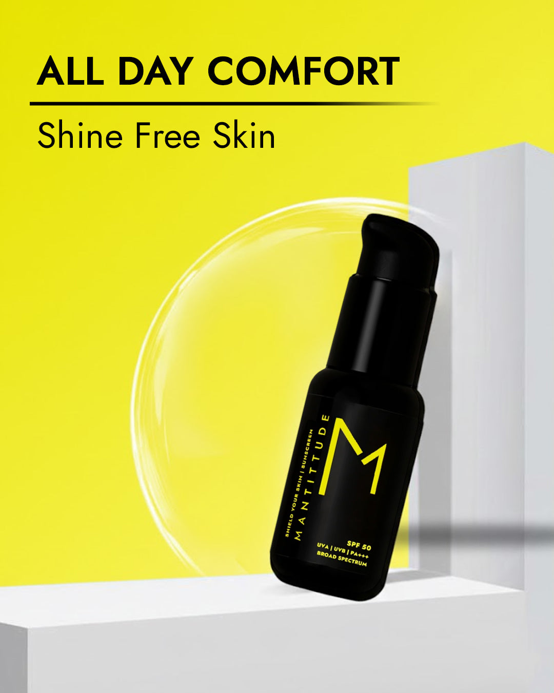 Sunscreen with SPF-50 PA+++