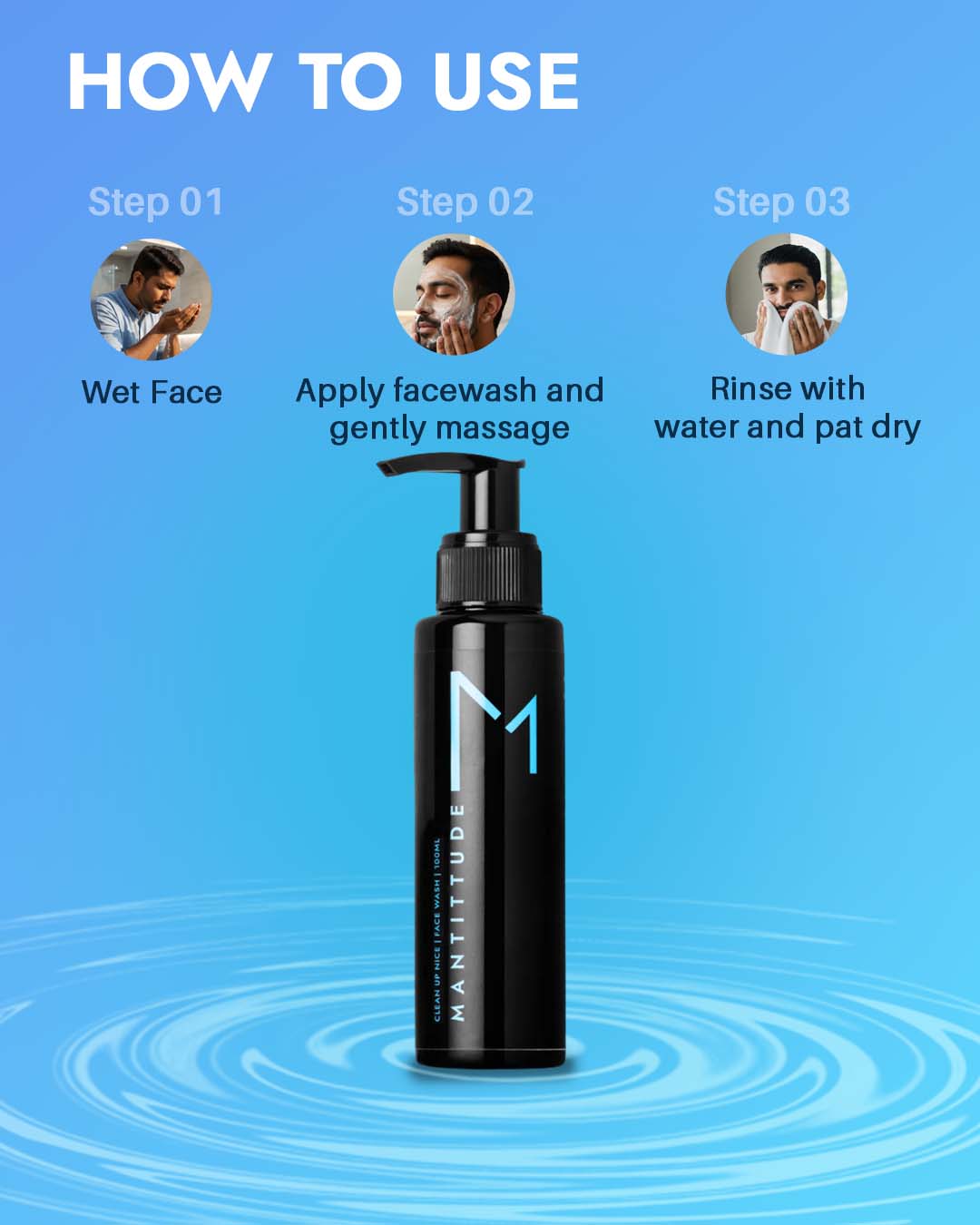 Bamboo Charcoal Facewash + Sunscreen with SPF-50 PA+++