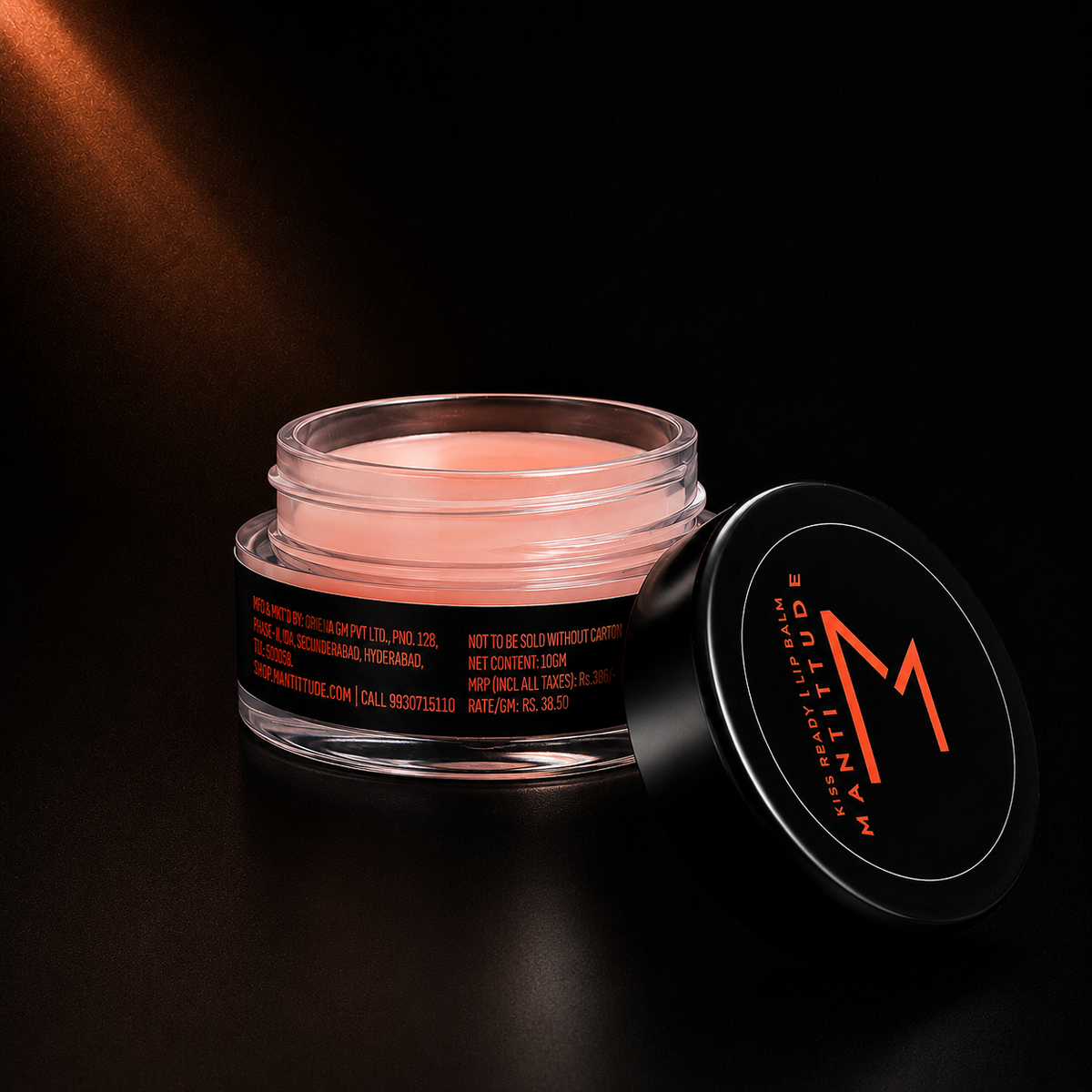 Mantittude Lip Repair Balm for Men - 100% Natural