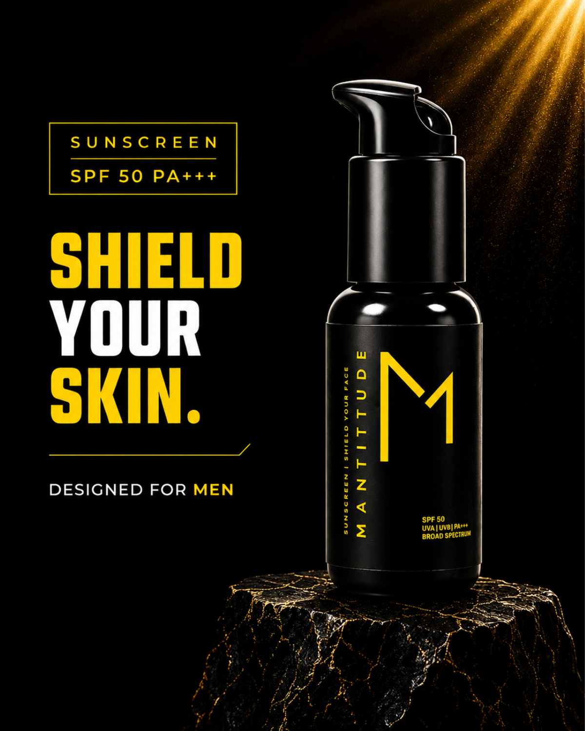 Sunscreen with SPF-50 PA+++