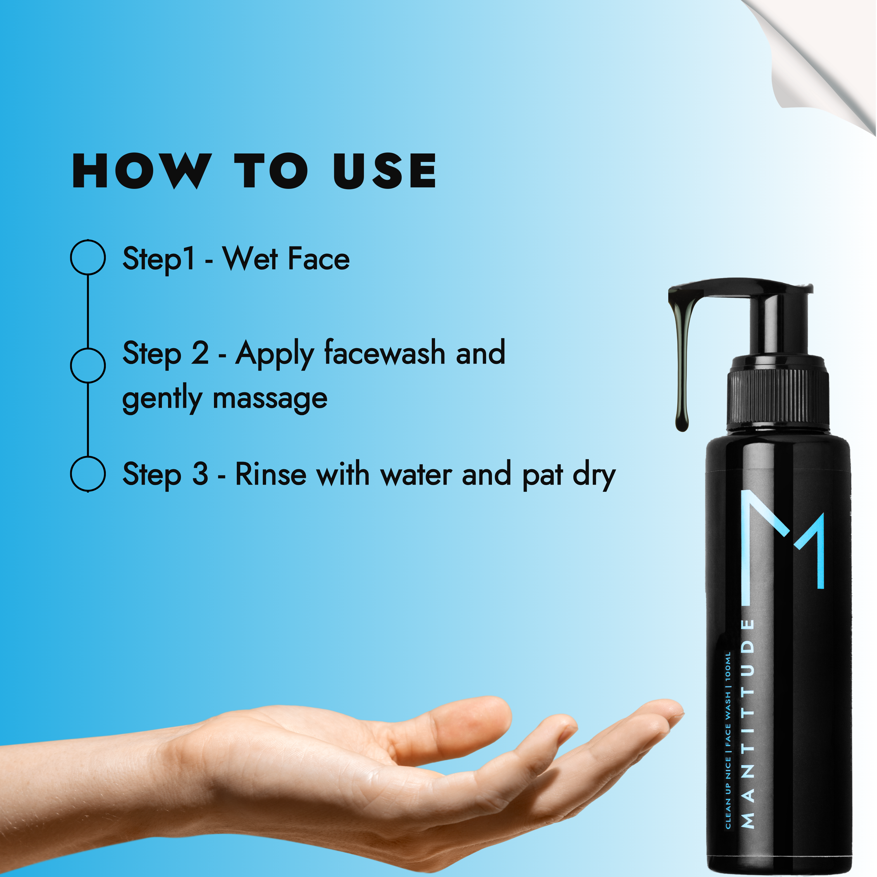 how to use facewash for men for fresh and oil free skin