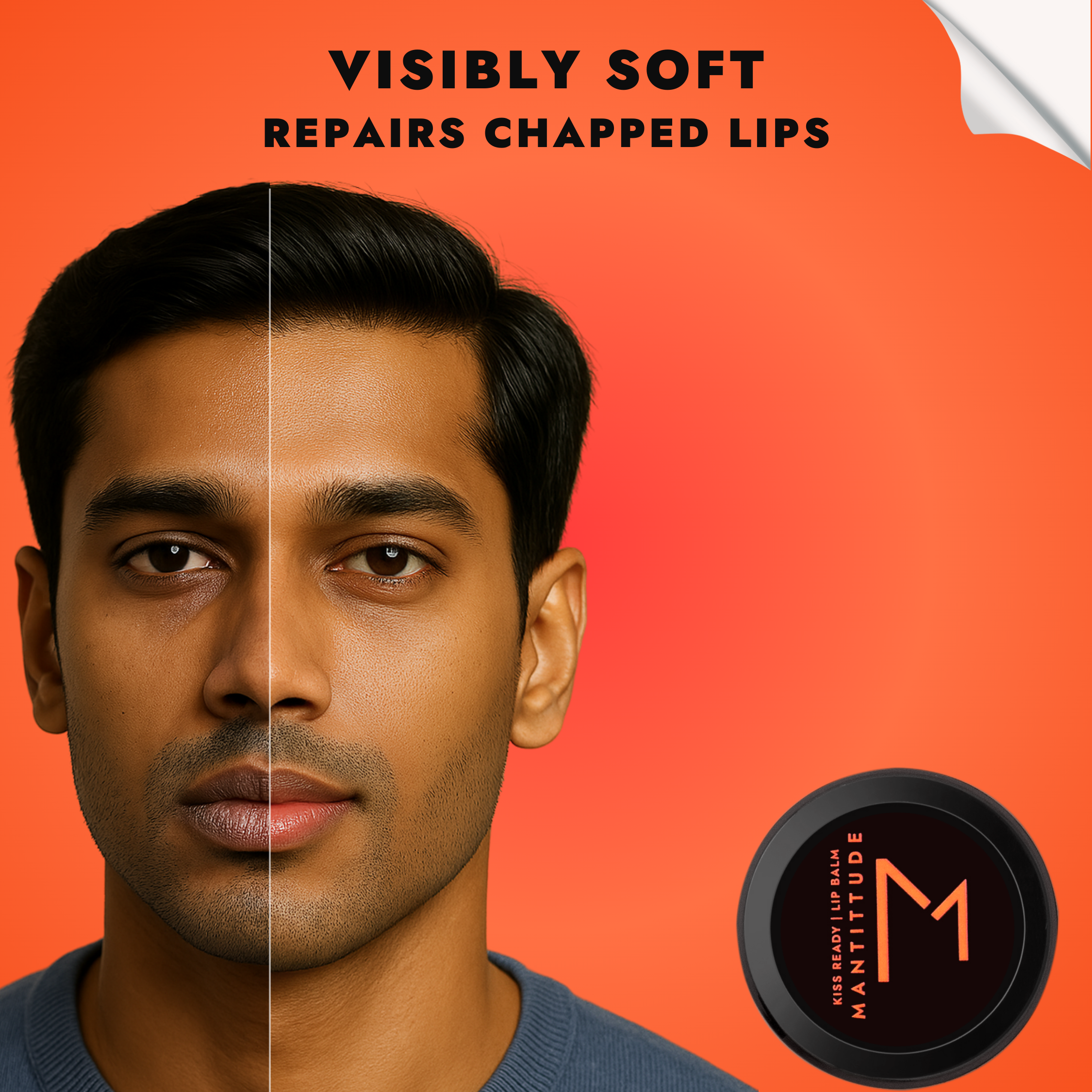 best lip balm for men. repairs chapped lips