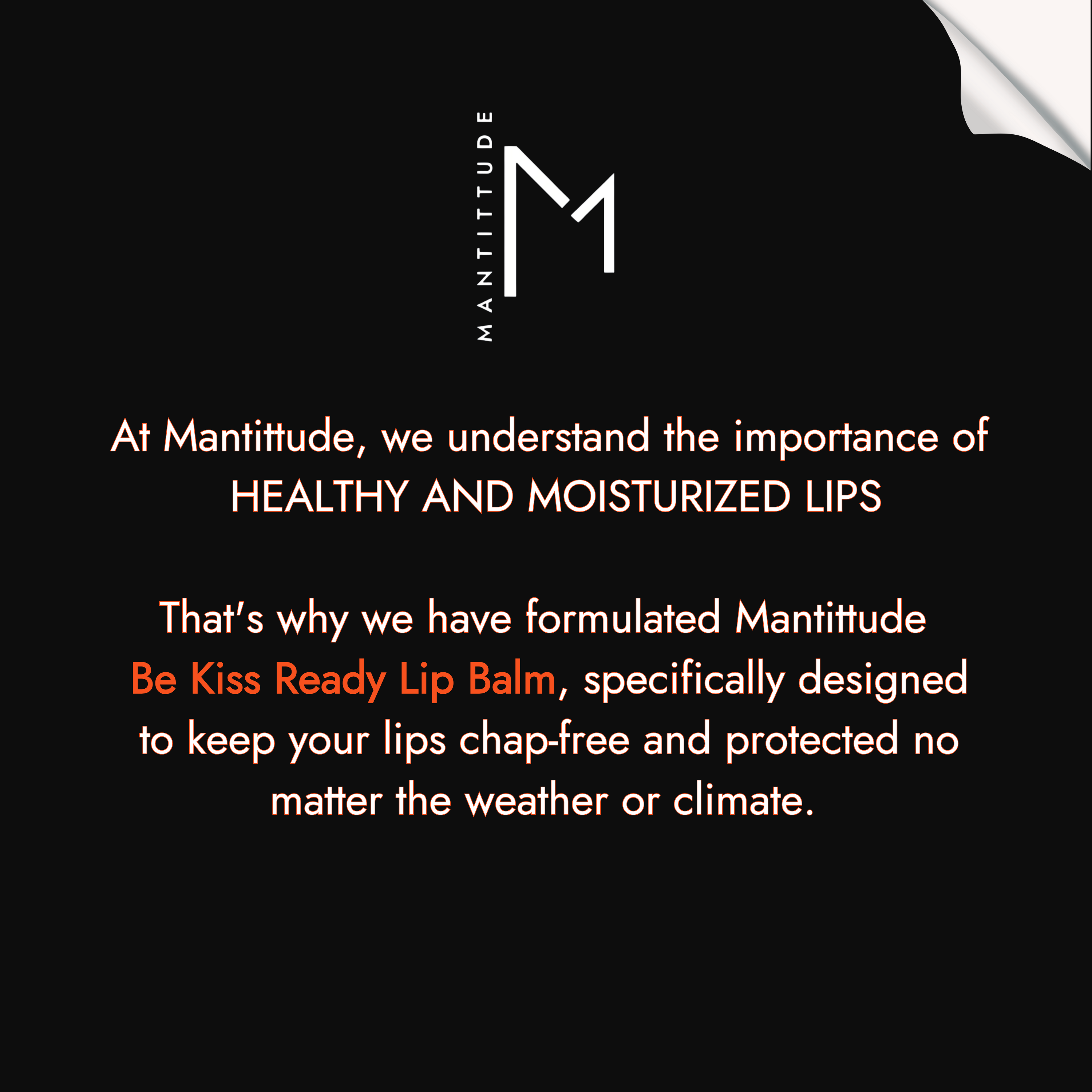 lip balm for kiss ready lips with mantittude